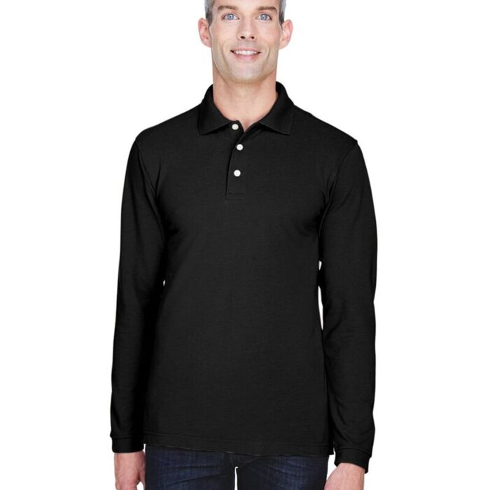 Men's Easy Blend™ Long Sleeve Polo Thumbnail